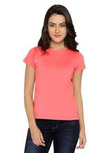 Plain Lycra T-shirt For Women