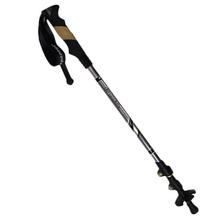 Exponent Telescopic Aluminium Alloy Trekking Stick Pole - (Blue & Black / Green & Black / Black)