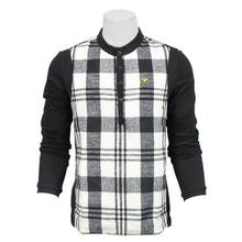 Hardik's Woolen Check Kurta Shirt for Men