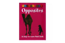 Opposites Flash Cards (32 Pieces) - Pink