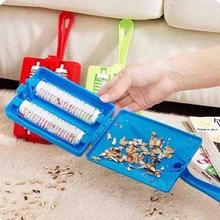 Multifunction Double Roller Dirt Cleaning Brush - Random Color