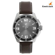 3084SL02 Grey Dial Casual Analog Watch For Men -(Brown)