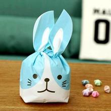 10pcs Bunny Cookies Gift Bags Birthday Wedding Party Decoration Kawaii