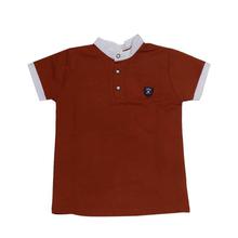 Plain Polo Neck T-Shirt For Boys