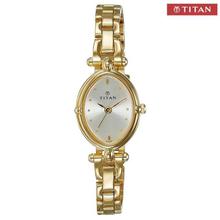 Titan 2419YM01 Karishma Silver Dial Analog Watch For Women