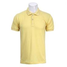 Light Yellow Polo Neck Tshirt