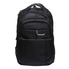 Black Solid Multiple Pocket Backpack - Unisex