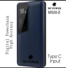 MY POWER 10000mah Digital Powerbank M1030 1yr warranty