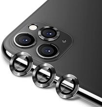 Camera Lens Protector for iPhone 11 Pro Premium Tempered Glass Film Aluminum Alloy Lens Ring Cover