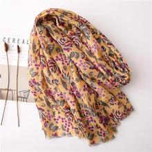 Korean Style Sun Protection Premium Printed Scarves For