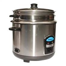 Homeglory 1.5 Ltr Stainless Steel Rice Cooker With Steamer