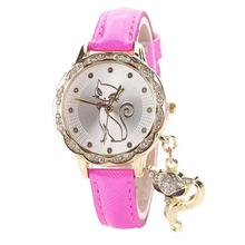 FashionieStore Ladies wristwatch Fashion Women's Girl‘s Watch Luxury Diamond Analog Leather Quartz Wrist Watches