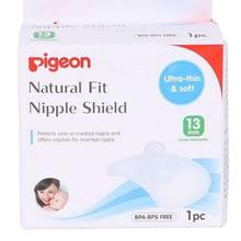 Pigeon Natural Fit Silicone Nipple Shield Soft Type L-(13mm)