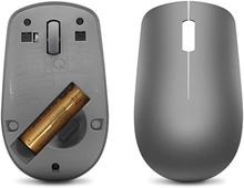 Lenovo 530 Wireless Mouse with Battery, 2.4GHz Nano USB, 1200 DPI Optical Sensor, Ergonomic for Left or Right Hand, Lightweight