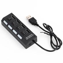 Good Quality 4 Port USB Hub with on / off switch