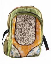 Decon Multi Colour Hemp Backpack, Rucksack, Travelpack