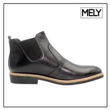 Mely Chelsea Boots for Men (Black CB001) With Free Shoe Polish