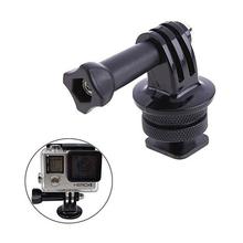 Aluminum DSLR Hot Shoe Adapter Connection Mount  for GoPro