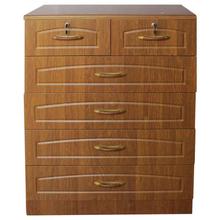 Brown Layered Chest Cabinet