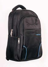 2285 Black/Blue liningCompartment Backpack With Laptop Space ( 1 Year Warranty)