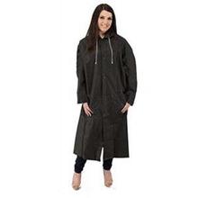 Portable EVA Raincoat Fashion Hooded Clear Thicken Rain Coat