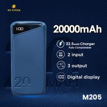 My Power Powerbank, Mypower 20000mah M205 Fast Charing PD Q.C 3.0 22.5w Fully Compatible Powerbank,