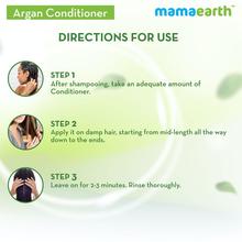 Mamaearth Argan Conditioner with Argan & Apple Cider Vinegar for Frizz-Free and Stronger Hair - 250ml