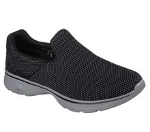 Skechers Black Gowalk 4 Slip-On Shoes For Men - 54179-BKGY