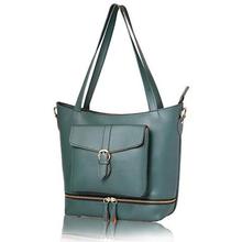 WOMEN MARKS Women's PU Handbag Combo (Green)