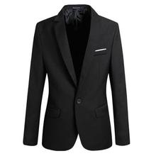 Oeak 2018 HOT Men Casual Blazers Jackets Solid Plus size