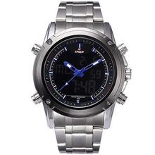 HPOLW Men Sports Watches Electronic Large Watch Stainless Steel