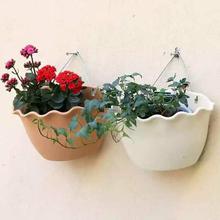 Wall hanging plastic flower pot (Self Watering)