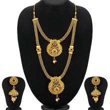 Sukkhi Cluster Gold Plated Necklace Set For Women