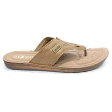 aeroblu Tortilla Brown Slip On V-Strap Sandals For Men - QT50