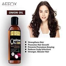 Affox Onion Hair Oil With Brahmi, Bhringraj, Amla & Argan