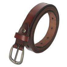 Maroon Solid Belt For Women