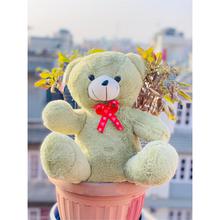 Stuffed Teddy Bear With Bow