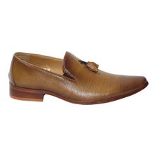 Brown Leather Slip On Formal Shoe For Men