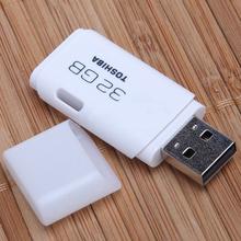 Toshiba 32 GB USB 2.0 TransMemory USB Flash Drive Pendrive White