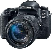 Canon EOS 77D DSLR Camera Body with Single Lens: EF-S18-55 IS STM (16 GB SD Card + Camera Bag + Tripod) (GHA1)
