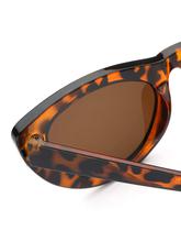 Leopard Pattern Cat Eye Sunglasses