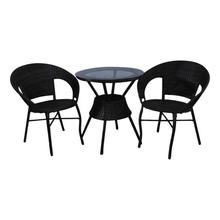 Outdoor Chair and Table Set (3 Pcs Set)