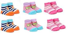 Pack of 6 Infant Socks (3005)