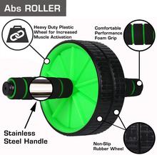 Core Abdominal Workout  Double Ab Wheel Roller