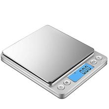 Mini Digital Platform Scale With LCD Screen- Blue