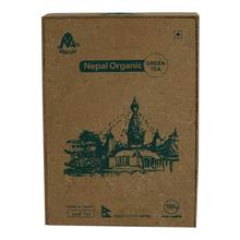 Nepal Organic Green Tea Leaf Tea With Wooden Box- 100g