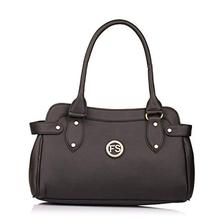 Fostelo Women's Kelly Style Handbag (Black)