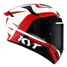 KYT Helmet- Pix Blue Red