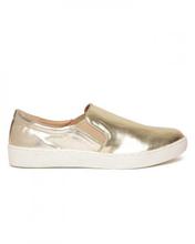 Carlton London Golden Slip On Sneakers For Women (CLCLL-3927GLD)