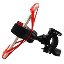 Bicycle Bike Handlebar Clip Mount Holder for Cell Phone with Elastic Band